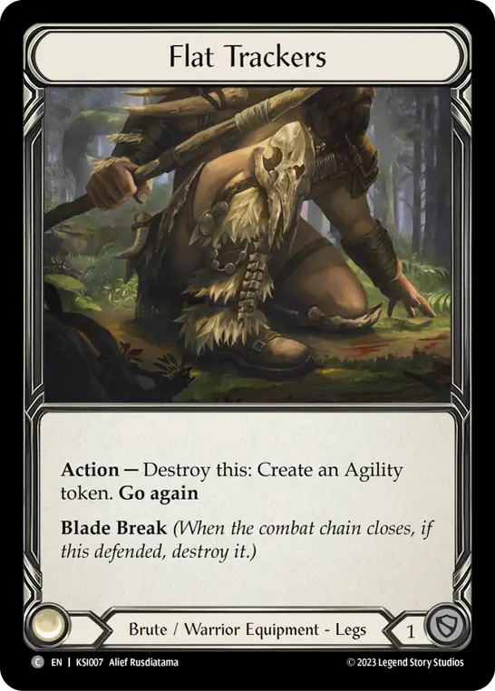 Flat Trackers KSI007 - Kassai - Heavy Hitters Blitz Deck - Flesh and blood card