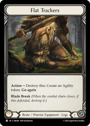 Flat Trackers SBL009 - Silver Age Chapter 3 - Boltyn - Flesh and blood card