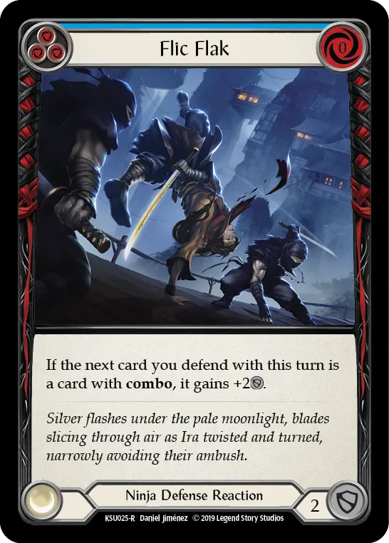 Flic Flak BLUE KSU025 - Katsu, the Wanderer - Hero Deck - Flesh and blood card