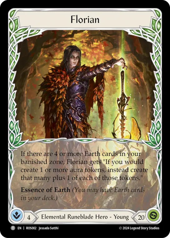 Florian ROS002 - Rosetta - Flesh and blood card