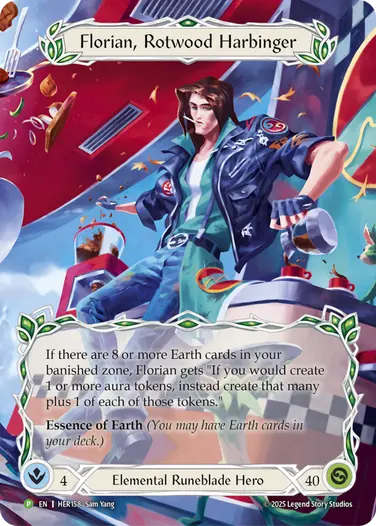 Florian, Rotwood Harbinger HER158-RF - World Championship - 2025 - Flesh and blood card