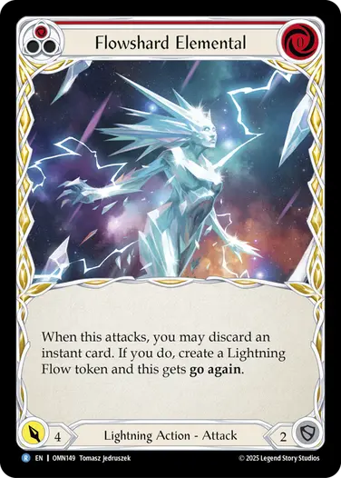 Flowshard Elemental OMN149 - Omens of the Third Age - Flesh and blood card