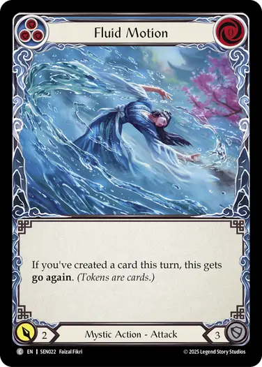 Fluid Motion SEN022 - Silver Age Chapter 2 - Enigma - Flesh and blood card