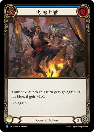 Flying High SGB028 - Silver Age Chapter 3 - Gravy Bones - Flesh and blood card