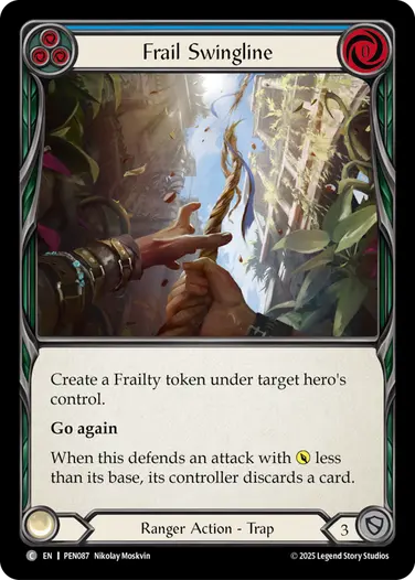 Frail Swingline PEN087 - Compendium of Rathe - Flesh and blood card