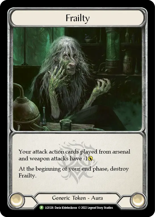 Frailty LGS126-CF - Pre-release - Outsiders - Flesh and blood card