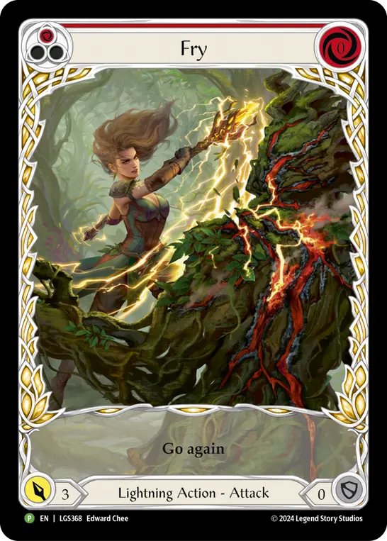 Fry RED LGS368-RF - Skirmish - Season 10 - Flesh and blood card