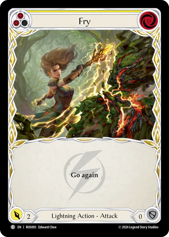 Fry YELLOW ROS093 - Rosetta - Flesh and blood card