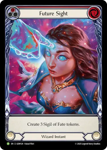 Future Sight GEM124 - GEM - Pack 4 - Flesh and blood card