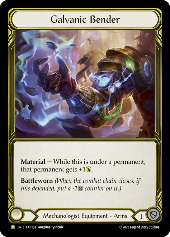 Galvanic Bender FAB188-GF - Road to Nationals - 2024 - Flesh and blood card