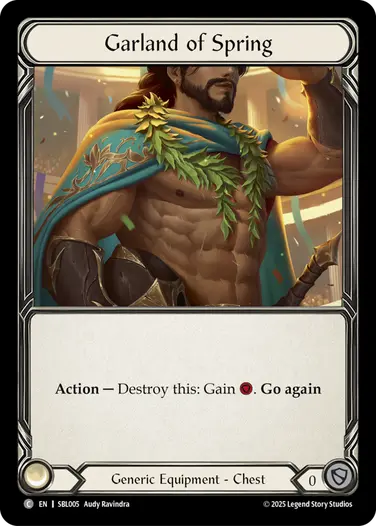Garland of Spring SBL005 - Silver Age Chapter 3 - Boltyn - Flesh and blood card