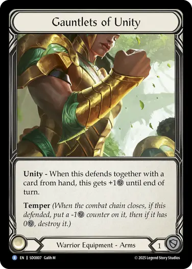 Gauntlets of Unity SDO007 - Silver Age Chapter 2 - Dorinthea - Flesh and blood card
