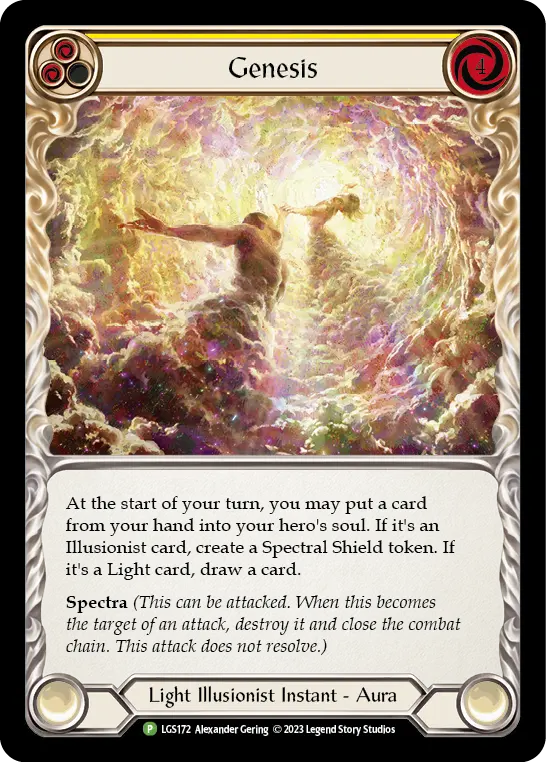 Genesis YELLOW LGS172-CF - Skirmish - Season 7 - Flesh and blood card