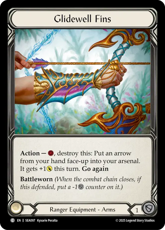 Glidewell Fins SEA097 - High Seas - Flesh and blood card