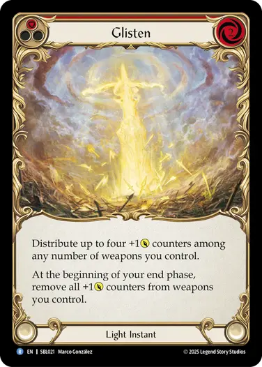 Glisten SBL021 - Silver Age Chapter 3 - Boltyn - Flesh and blood card