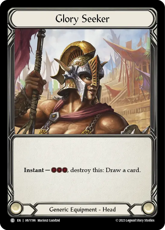 Glory Seeker HVY196 - Heavy Hitters - Flesh and blood card