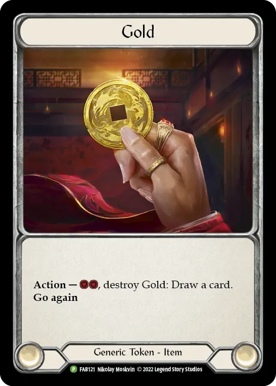 Gold FAB121-CF - Prize Wall - Dynasty - Flesh and blood card