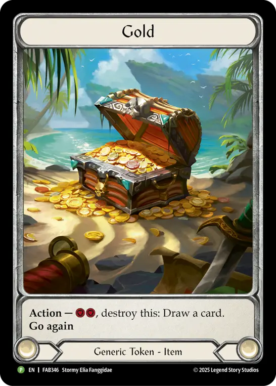 Gold FAB346-CF - Calling - High Seas - Flesh and blood card