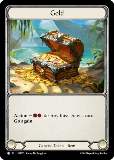 Gold SGB035 - Silver Age Chapter 3 - Gravy Bones - Flesh and blood card