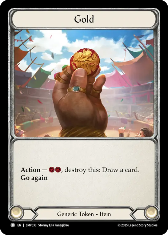 Gold SMP033 - Smash Palace - Flesh and blood card