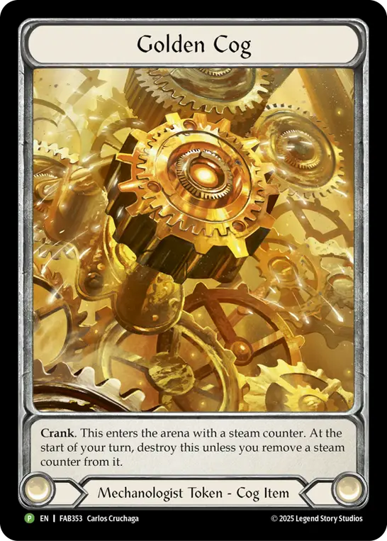 Golden Cog FAB353-CF - Prize Wall - High Seas - Flesh and blood card