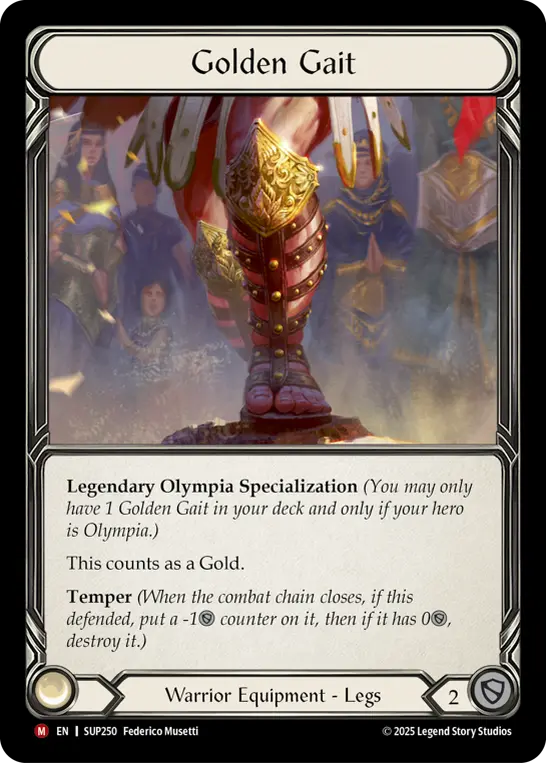 Golden Gait SUP250 - Super Slam - Flesh and blood card