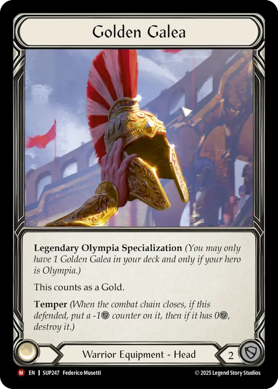 Golden Galea SUP247 - Super Slam - Flesh and blood card