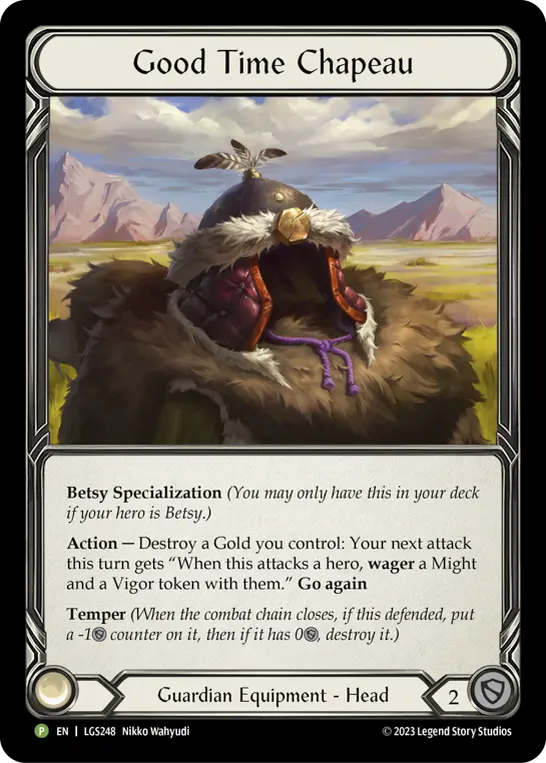Good Time Chapeau LGS248-CF - Armory - Season 12 - Flesh and blood card