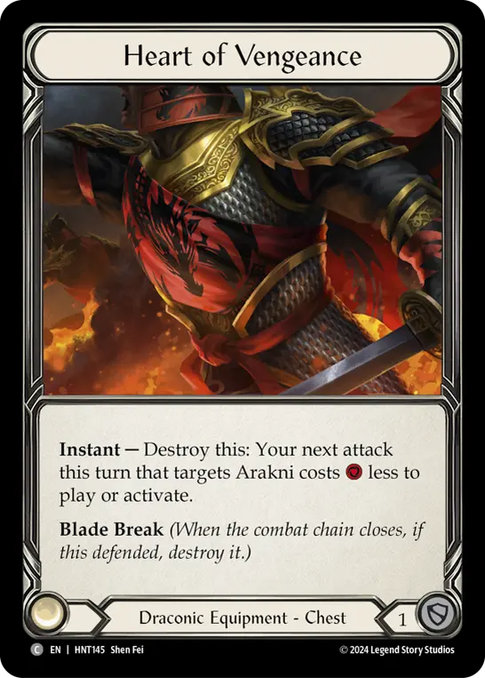 Heart of Vengeance HNT145 - The Hunted - Flesh and blood card