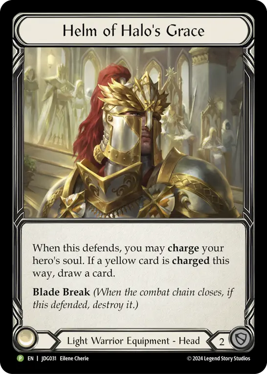 Helm of Halo's Grace JDG031-CF - Judge Pack - Season 5 - Flesh and blood card