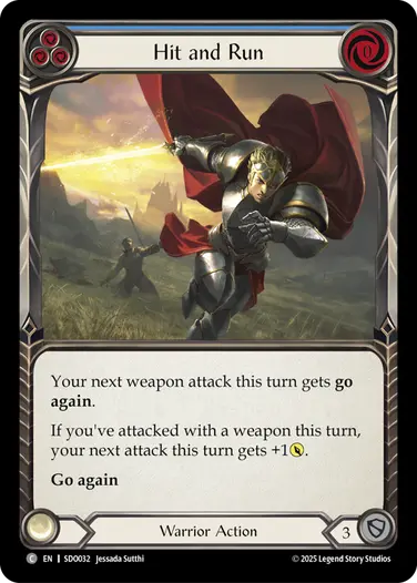 Hit and Run SDO032 - Silver Age Chapter 2 - Dorinthea - Flesh and blood card