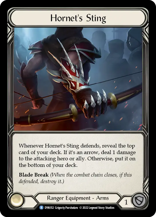 Hornet's Sting DYN152 - Dynasty - Flesh and blood card