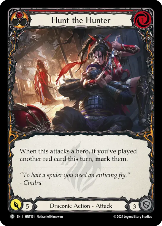 Hunt the Hunter RED HNT161 - The Hunted - Flesh and blood card