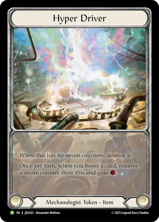 Hyper Driver JDG051 - Judge Pack 7 - Flesh and blood card