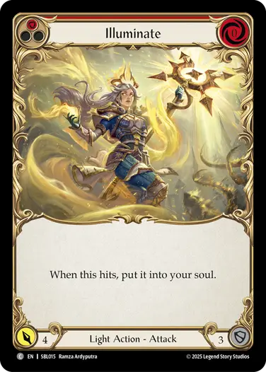 Illuminate SBL015 - Silver Age Chapter 3 - Boltyn - Flesh and blood card