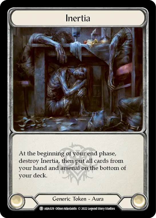 Inertia ARA029 - Arakni - Blitz Deck - Flesh and blood card
