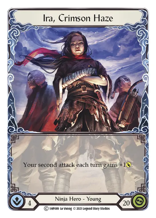 Ira, Crimson Haze 1HP089 - History Pack 1 - Flesh and blood card