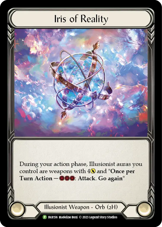 Iris of Reality FAB156-RF - Marketing - Team Covenant Dusk till Dawn - Flesh and blood card