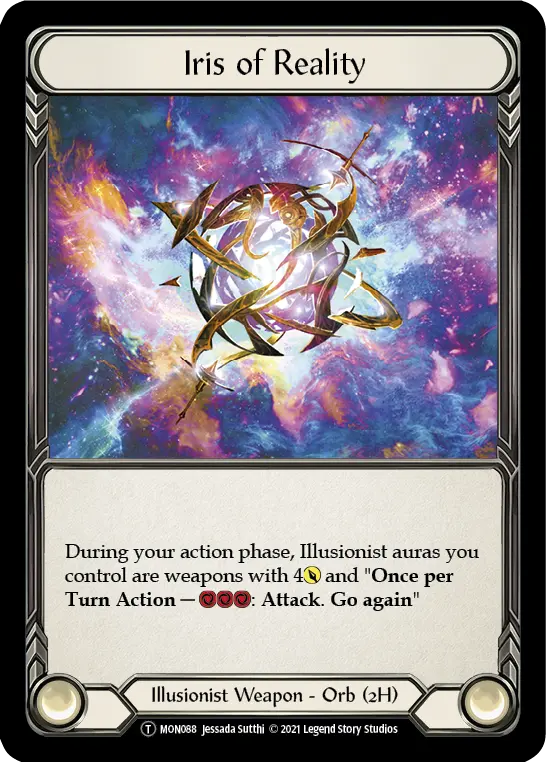 Iris of Reality U-MON088 - Monarch - Unlimited - Flesh and blood card