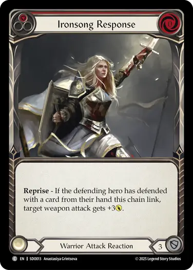 Ironsong Response SDO013 - Silver Age Chapter 2 - Dorinthea - Flesh and blood card
