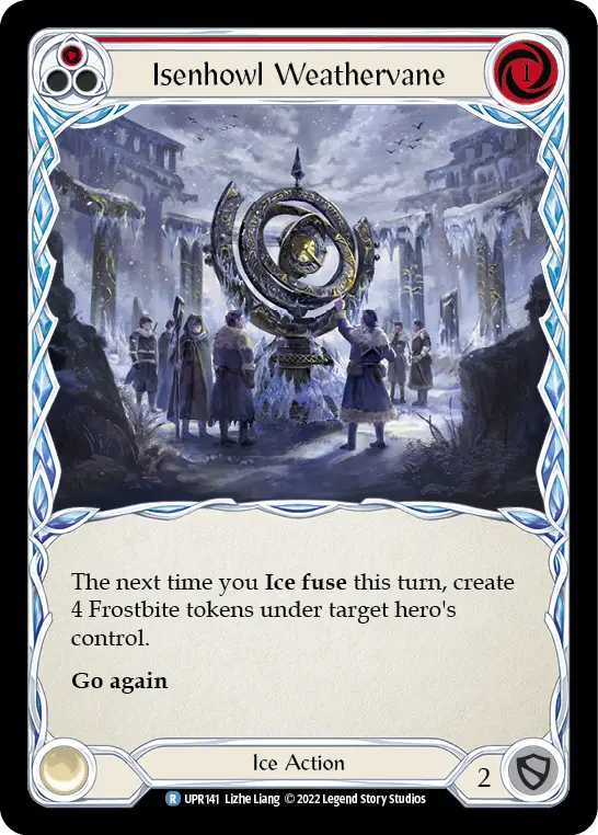 Isenhowl Weathervane RED UPR141 - Uprising - Flesh and blood card