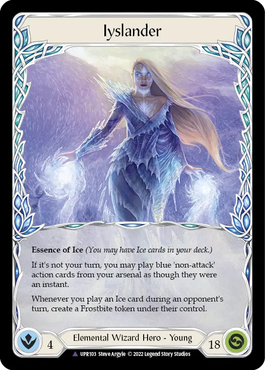 Iyslander UPR103-MV - Uprising - Flesh and blood card