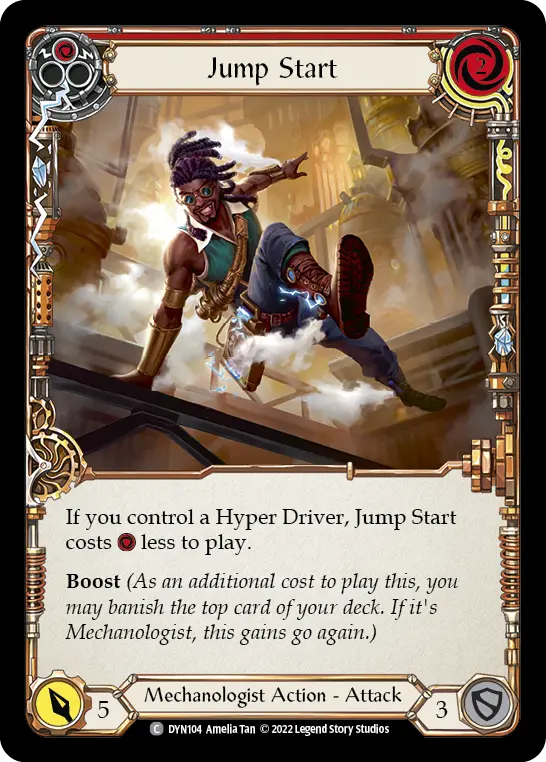 Jump Start RED DYN104 - Dynasty - Flesh and blood card
