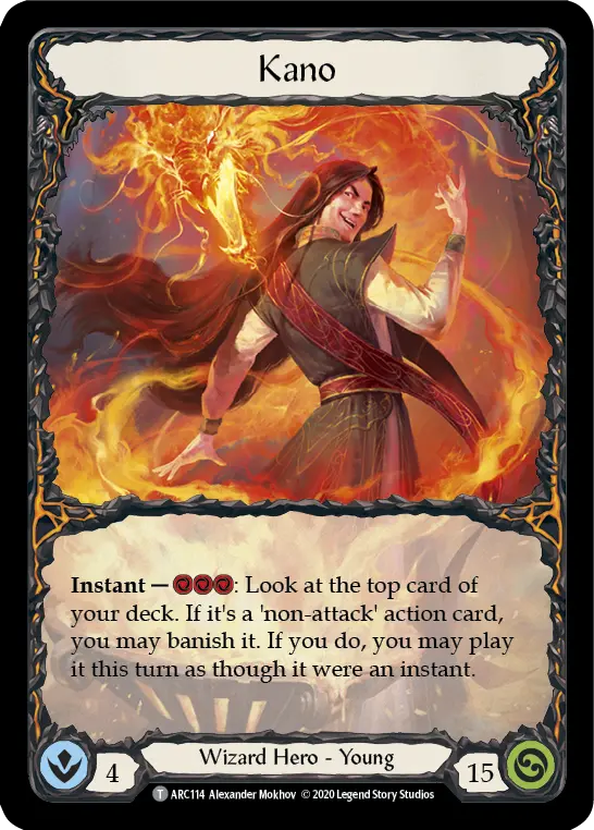 Kano U-ARC114 - Arcane Rising - Unlimited - Flesh and blood card