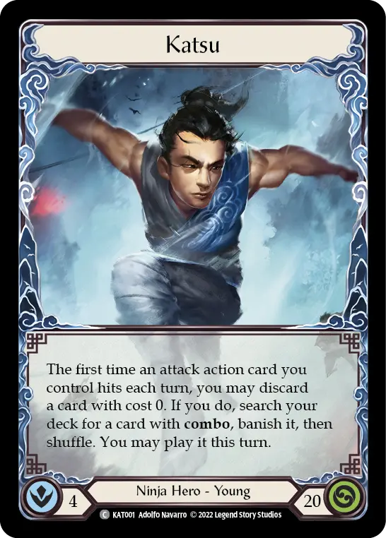 Katsu KAT001 - Katsu - Blitz Deck - Flesh and blood card