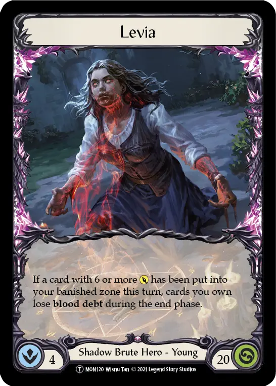 Levia U-MON120 - Monarch - Unlimited - Flesh and blood card