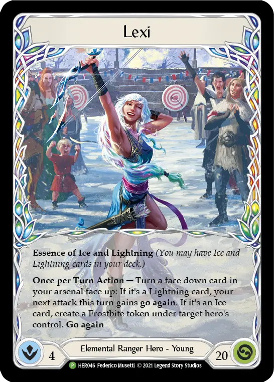 Lexi HER046-CF - Skirmish - Season 3 - Flesh and blood card