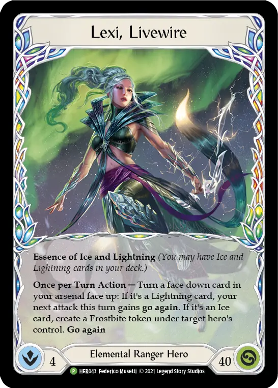 Lexi, Livewire HER043-CF - National Championship - 2021 - Flesh and blood card
