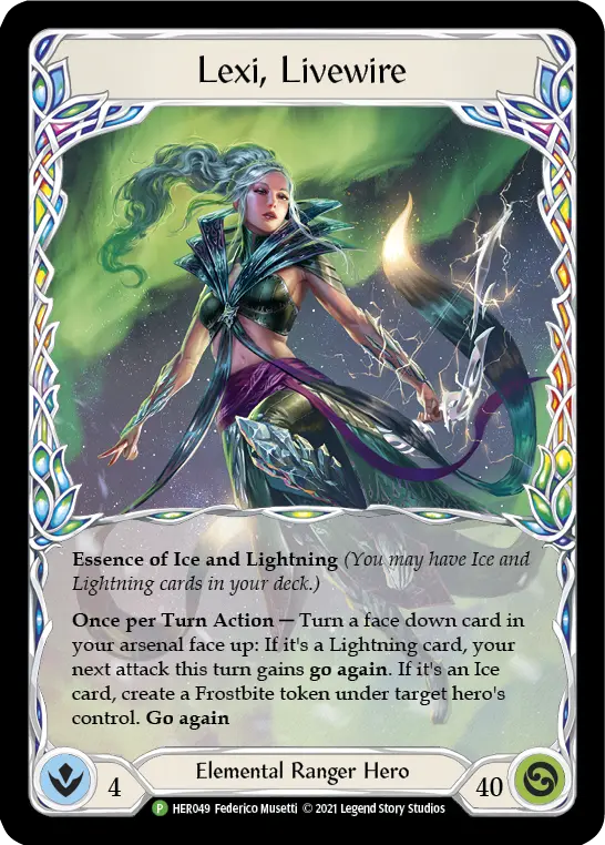 Lexi, Livewire HER049-RF - Armory - Season 5 - Flesh and blood card