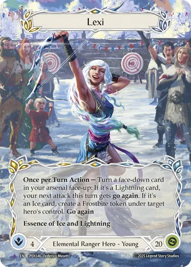 Lexi PEN346-MV - Compendium of Rathe - Flesh and blood card